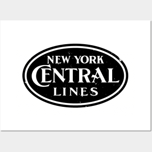 NEW YORK CENTRAL LINES Posters and Art